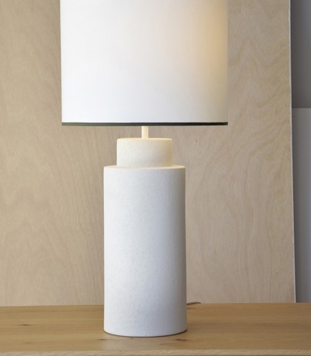 Lámpara de mesa cerámica Mid con pantalla - VP Interiorismo