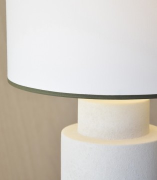 Lámpara de mesa cerámica Mid con pantalla - VP Interiorismo 2