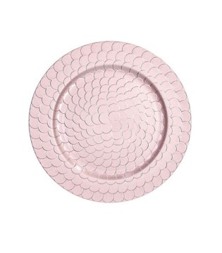 Set 6 bajoplatos rosa...