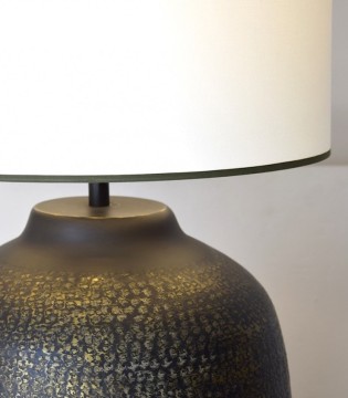 Lampara mesa metal N4 con pantalla - VP Interiorismo 2