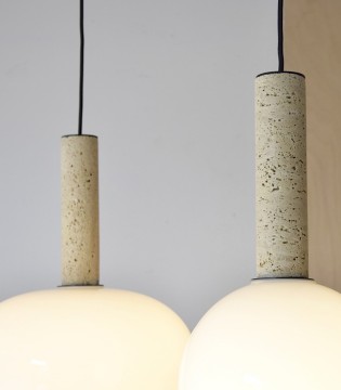 Lámpara techo Formas ovalado vertical - VP Interiorismo 2