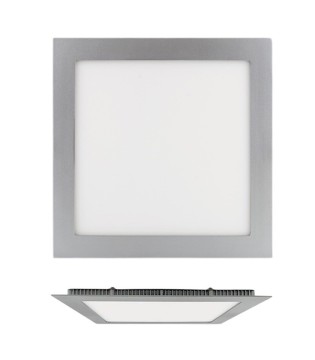 Downlight LED gris cuadrado 25W Slimline 2200lm 240 - Maslighting