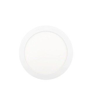 Downlight LED 18W Slimline circular blanco 1800lm Ø225 - Maslighting