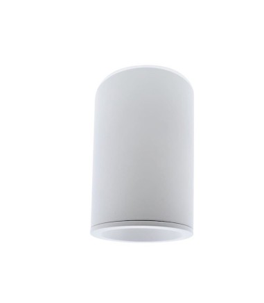 Foco superficie cilíndrico blanco Fred Ø85X117 mm GU10 IP65