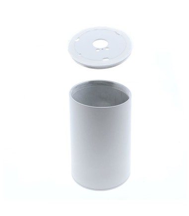 Foco superficie cilíndrico blanco Fred Ø85X117 mm GU10 IP65