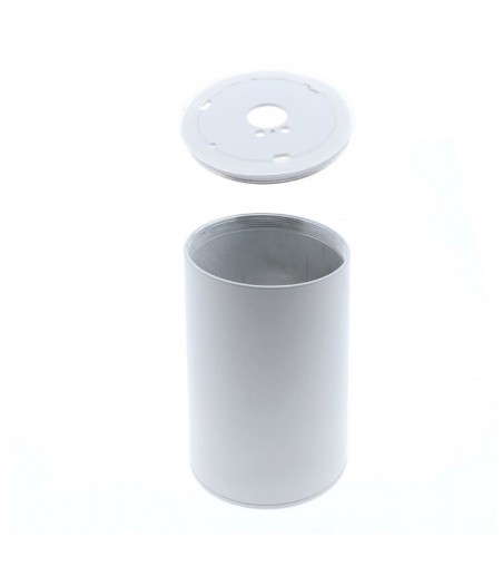 Foco superficie cilíndrico blanco Fred Ø85X117 mm GU10 IP65