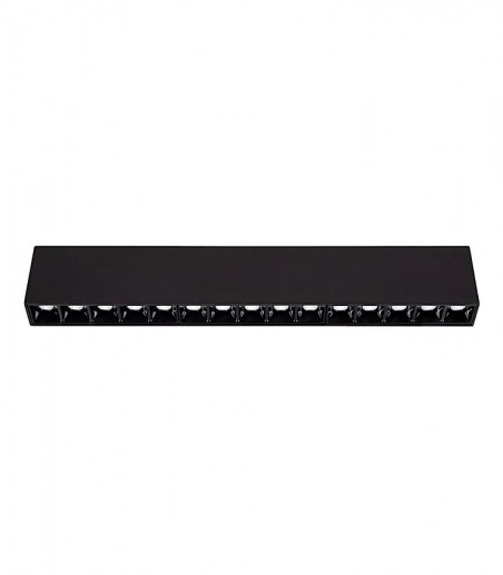 Foco de superficie lineal negro COB 24W MX1362-BK - Ineslam