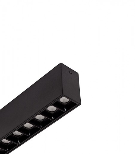 Foco superficie lineal negro COB 16W MX1360-BK - Ineslam