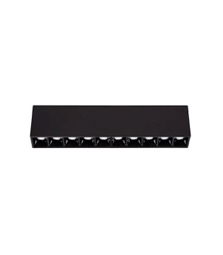 Foco superficie lineal negro COB 16W MX1360-BK - Ineslam