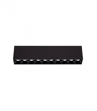 Foco superficie lineal negro COB 16W MX1360-BK - Ineslam
