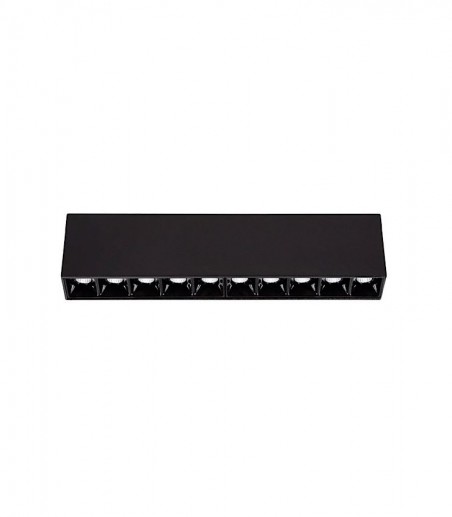 Foco superficie lineal negro COB 16W MX1360-BK - Ineslam