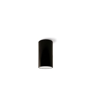 Foco superficie redondo fijo negro GU10 MX8116 - Ineslam