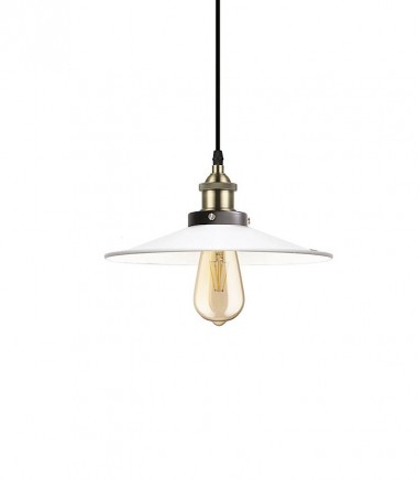 Lámpara techo colgante blanco MD5195-CL - Ineslam