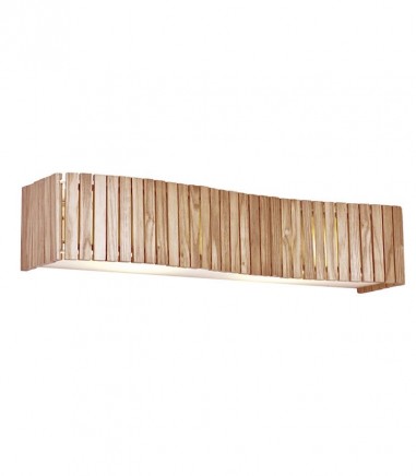 Aplique de pared madera Gingo 65 cm - Ineslam
