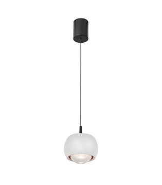 Lámpara colgante sube y baja Roller negro 8406 12W - Mantra 2