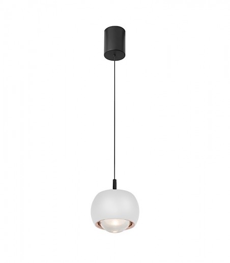 Lámpara colgante de techo sube y baja Roller blanco 8405 12W - Mantra