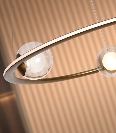 Lámpara colgante de techo circular Tirsa LED Ø60 - Schuller