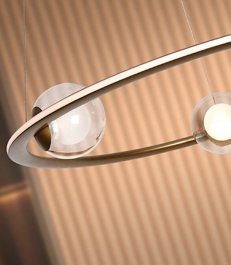 Lámpara colgante de techo circular Tirsa LED Ø60 - Schuller