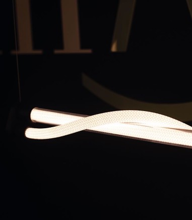 Detalle Lámpara de techo moderna Fugaz LED 38W - Mantra