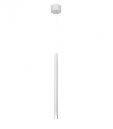 Lámpara colgante de techo LED cilíndrica Moana NEGRO 8971 7W - Mantra