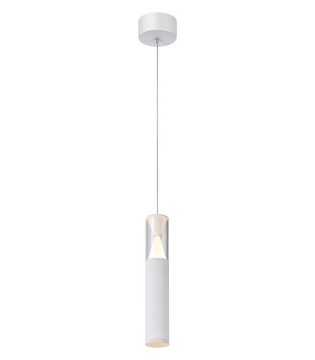 Lámpara colgante de techo cilíndrica Spark ORO ROSA 8968 LED 7W - Mantra 2