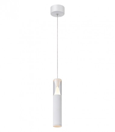 Lámpara colgante de techo cilíndrica Spark ORO ROSA 8968 LED 7W - Mantra