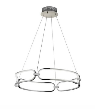 Lámpara de techo COLETTE 60cm cromo led - Schuller 786831