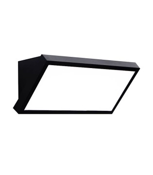 Aplique de pared exterior Creek negro LED 20w CCT (2700-3300-4000k) IP65 - Mantra
