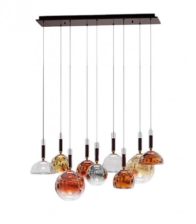 Lámpara de techo LED colgante Charlize II 9L - Schuller