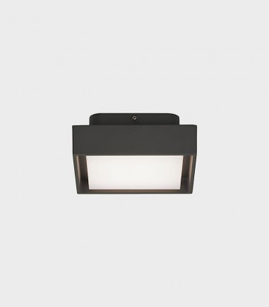 Plafón de techo exterior Nexus LED 15 cm P2083000GR antracita IP65 - ACB