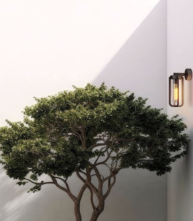 Aplique de pared exterior Vega 1L E27 IP65 - ACB