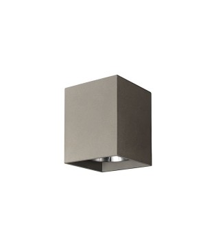 Foco superficie plafón cemento gris Perseo IP65 - ACB