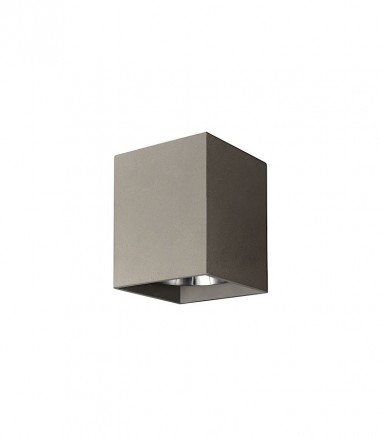 Foco superficie plafón cemento gris Perseo IP65 - ACB