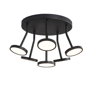 Plafón de techo negro Corvus LED 42W - ACB