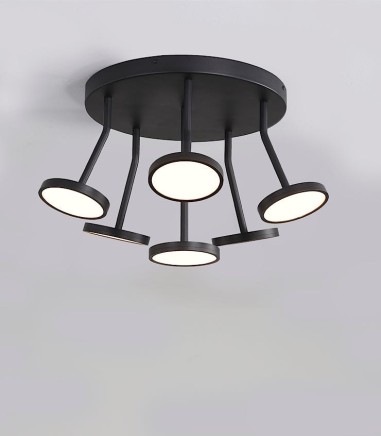 Plafón de techo negro Corvus LED 42W - ACB