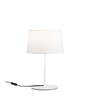 Lámpara de mesa de noche Stilo blanco 41 cm - ACB Iluminación 2