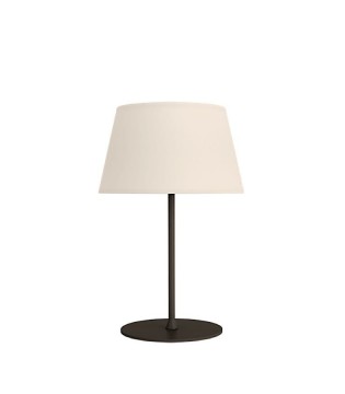 Lámpara de mesita de noche Stilo negro con pantalla 41 cm - ACB Iluminación 2