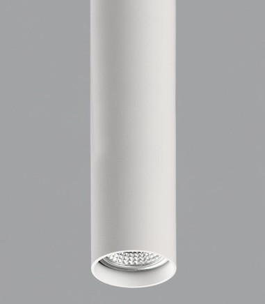 Detalle Foco de superficie cilindro-tubo Zoom blanco GU10 35 cm - ACB