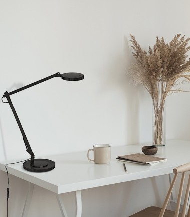 Lámpara de mesa flexo estudio-lectura Luxa negro - ACB