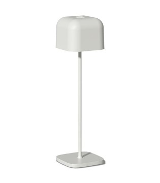 Lámpara de mesa terraza Stroll blanco recargable IP65 - ACB 2