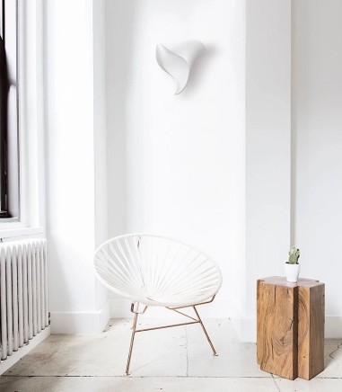 Aplique de pared pintable de escayola Magno - Ineslam