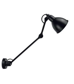 Aplique de pared industrial negro MB6159-BK - Ineslam