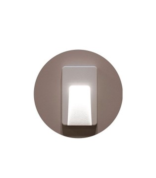 Aplique exterior señalizador IP65 EX1021 BLANCO - Ineslam 2