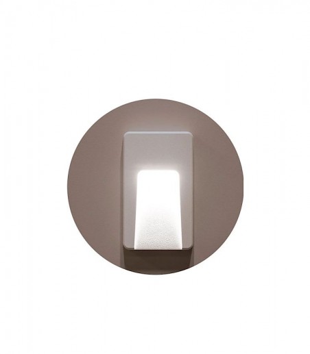 Aplique exterior señalizador IP65 EX1021 BLANCO - Ineslam