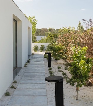 Baliza jardín solar Gloss antracita - ACB 2