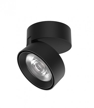 Foco de superficie orientable acentuación Mako negro LED 20W - ACB