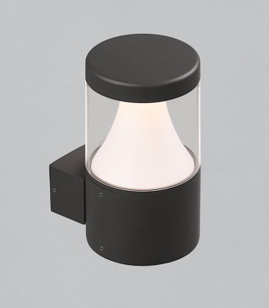 Aplique exterior moderno Brisk antracita - ACB