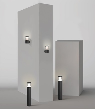 Aplique exterior solar Brisk antracita - ACB