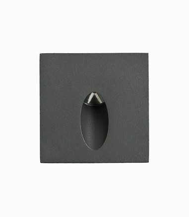 Foco empotrable exterior pared Virgo   antracita - ACB