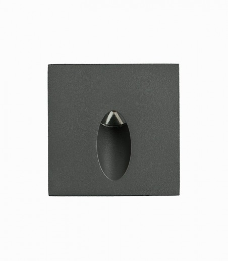 Foco empotrable exterior pared Virgo   antracita - ACB